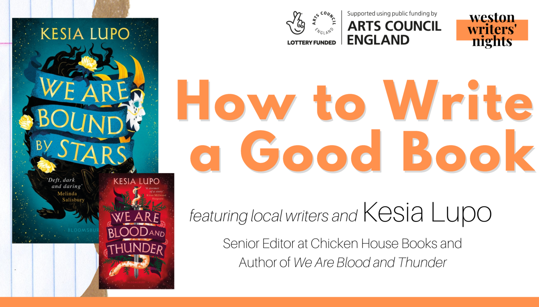 How to Write a Good Book with Kesia Lupo
